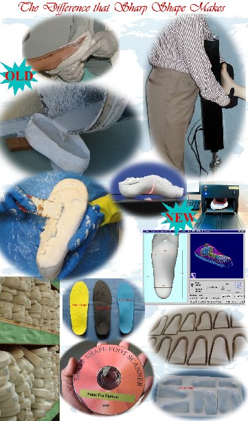 Sharp Shape AOMS CAD-CAM Orthotic Manufacturing Production System